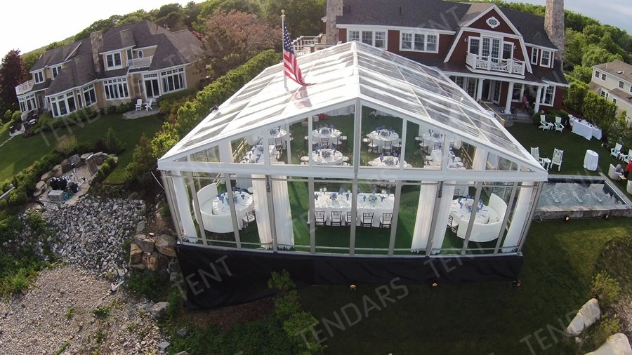glass wedding tent glass wedding tent