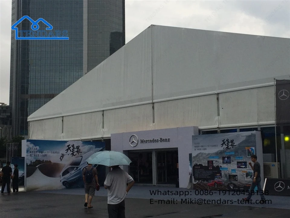 whitecar show tent